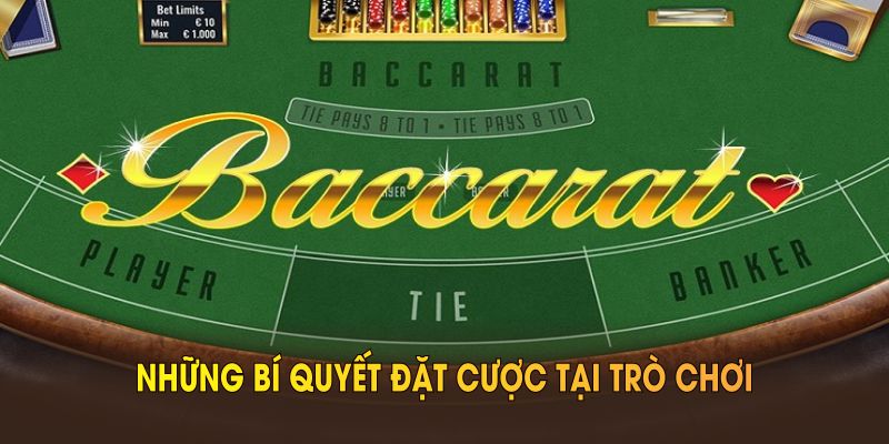 Các bước hướng dẫn chơi Baccarat cơ bản dành cho thành viên mới